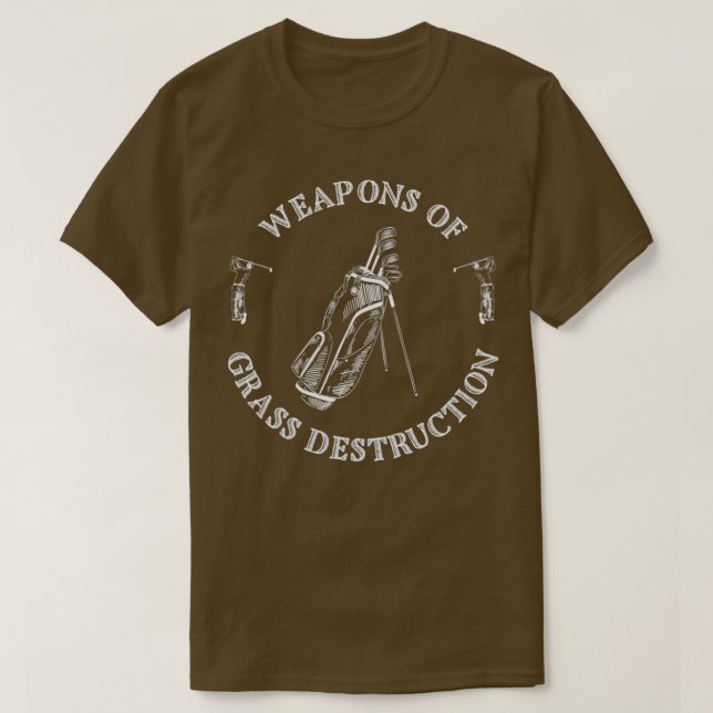 Camiseta Armas De Destruição De Grãos (Frente do Design)