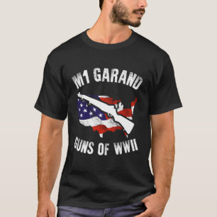 Camiseta Armas De Garand Da Segunda Guerra Mundial Do Suor 
