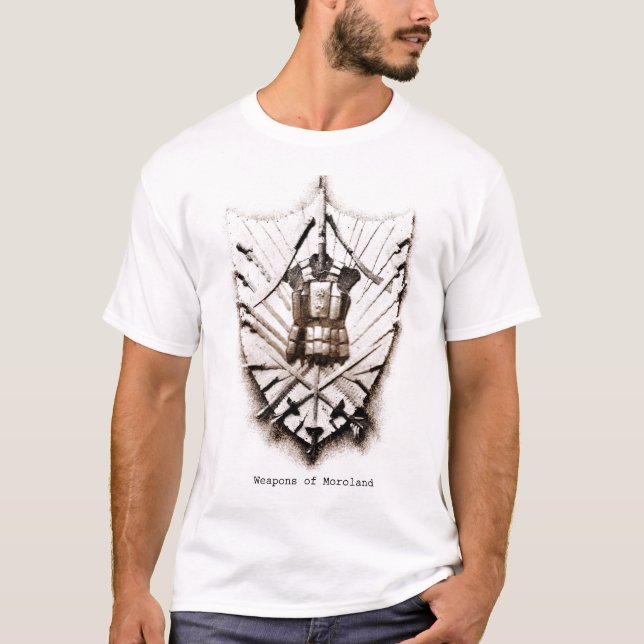 Camiseta Armas do clássico de Moroland (Frente)