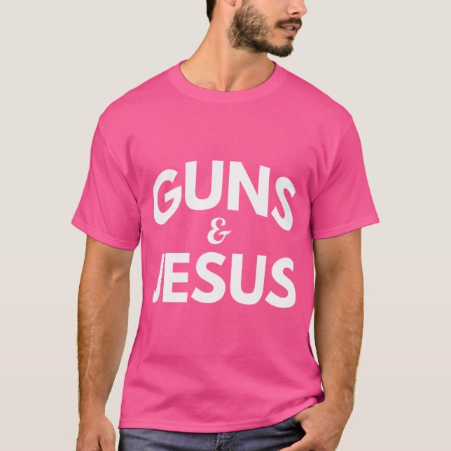 Camiseta Armas e Jesus (Frente)