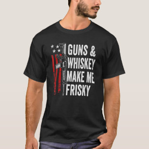 Camiseta Armas e uísque me fazem ser mens de Arma Pro Arma1