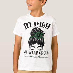 Camiseta Armas Em Maio Vestimos Consciência Mental Verde