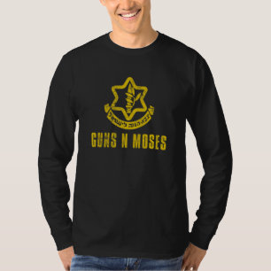 Camiseta Armas N Moisés Forças de Defesa de Israel IDF Tzah