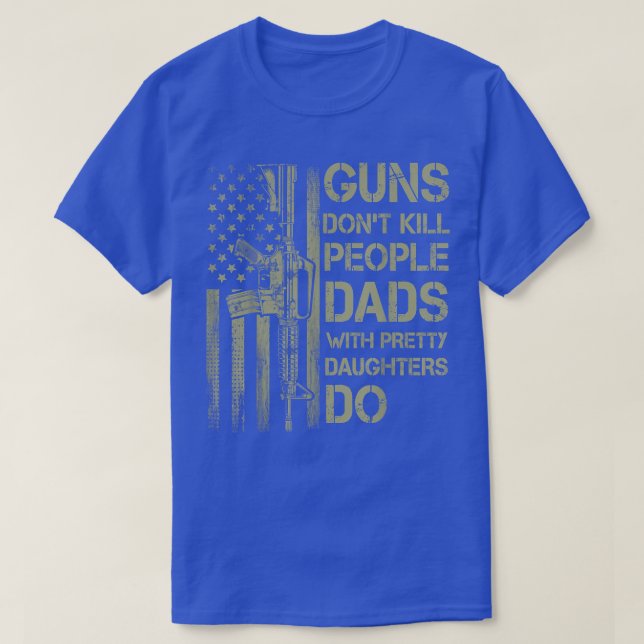 Camiseta Armas não Matares Pais Pessoas com cadáveres Bonit (Frente do Design)
