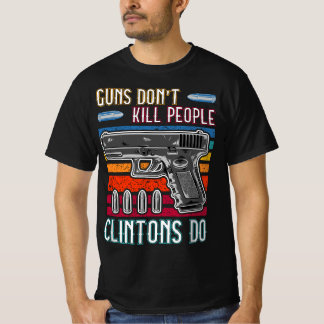 Camiseta Armas Não Matares Pessoas Clintons Do - Conservado