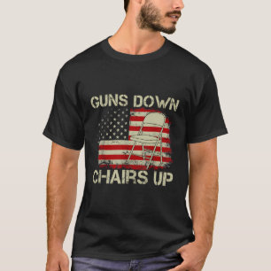 Camiseta Armas Para Baixo As Cadeias Para Bater Em Montgome