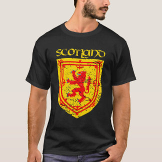 Camiseta Armas Reais De Mulheres De Leão Na Escócia