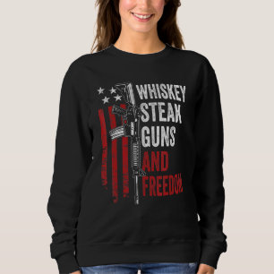 Camiseta Armas Whiskey Beer E Bebendo Da Liberdade U.A Gun