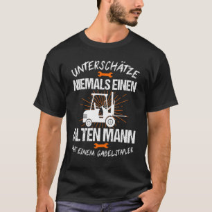 Camiseta Armazém de Mens Forkelevador de Condutores