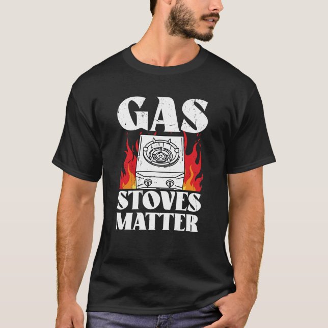 Camiseta Armazenamento de gás em matéria política (Frente)