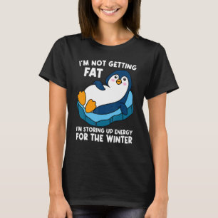 Camiseta Armazenamento de Pinguins de Coroa de Energia
