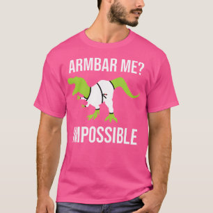 Camiseta Armbar-me Impossível Dinossauro Brasileiro Jiu Jit
