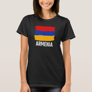 Camiseta Armênia Bandeira da Armênia Armênio
