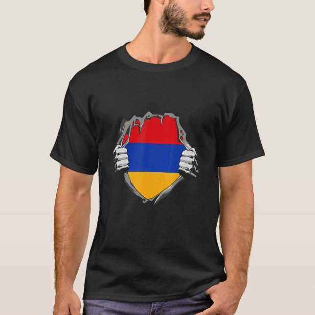 Camiseta Armenia flag (Frente)