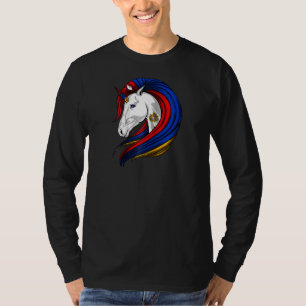 Camiseta Armênia Flag Armenian Raglan