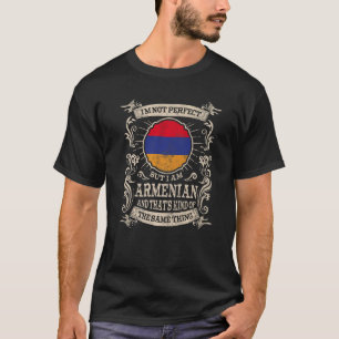 Camiseta Armênia Flag Armênios orgulhosos homens e mulheres