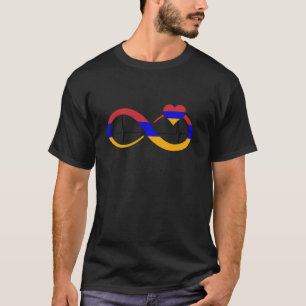 Camiseta Armênia Vintage Armênia Coração Orgulho Armênio Ar