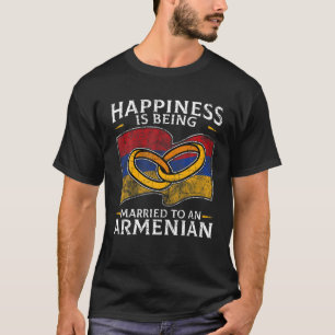 Camiseta Armênio Raízes Armênio Herança Casamento Casad