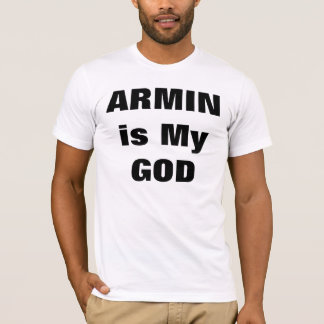 Camiseta ARMIN é meu DEUS