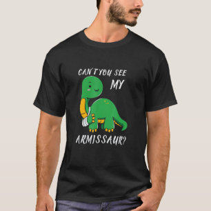 Camiseta Armissaur Quebrado Lesão por Braço Recuperação do
