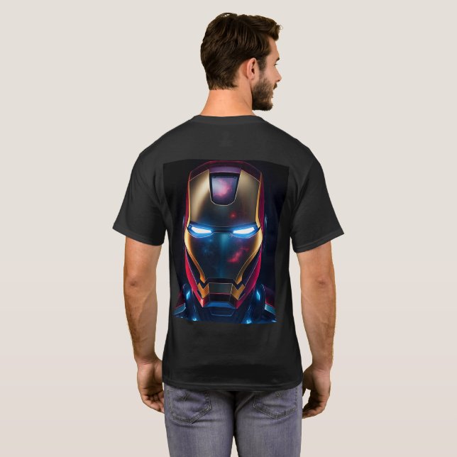 Camiseta Armor para Cima: Marvel Ironman (Parte Traseira Completa)