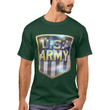 Army Flag Shield Tshirt