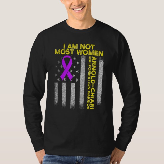 Camiseta Arnold Chiari Malformation Warrior Love Survivor A (Frente)