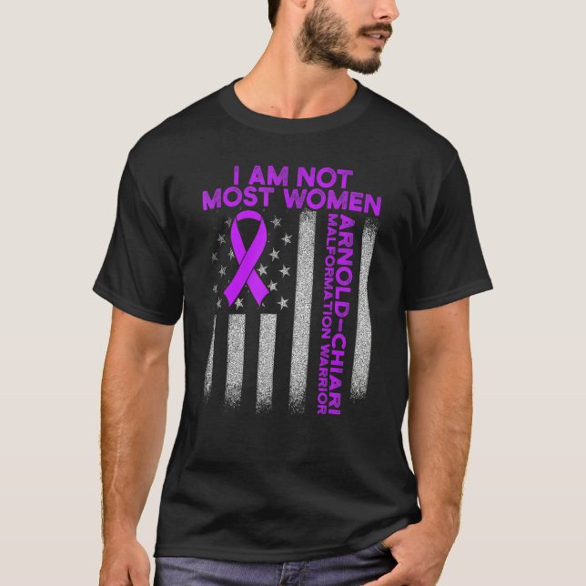 Camiseta Arnold Chiari Malformation Warrior Love Survivor A (Frente)