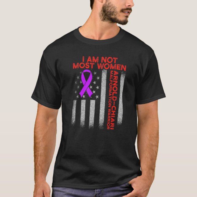 Camiseta Arnold Chiari Malformation Warrior Love Survivor A (Frente)