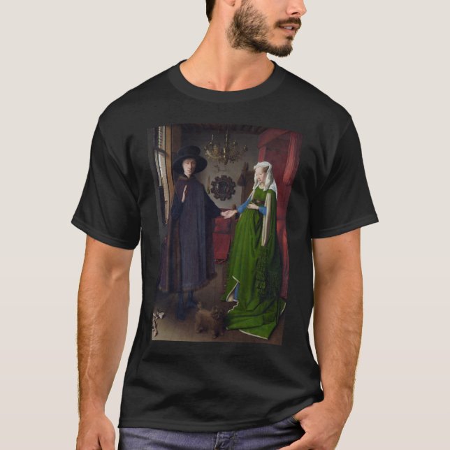 Camiseta Arnolfini Portrait - Jan van Eyck (Frente)