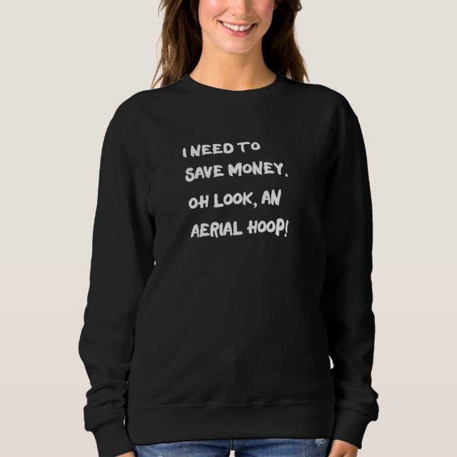 Camiseta Aro Aéreo Acrobacia Aérea para mulheres e meninas (Frente)