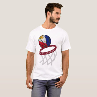 Camiseta Aro de basquetebol da bandeira de Filipinas