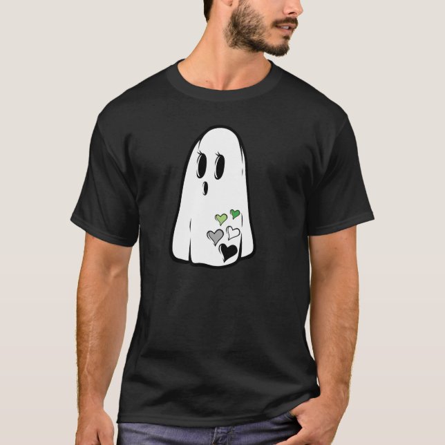 Camiseta Aro Pride Ghost (Frente)