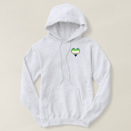 Camiseta Aro Pride Heart Hoodie