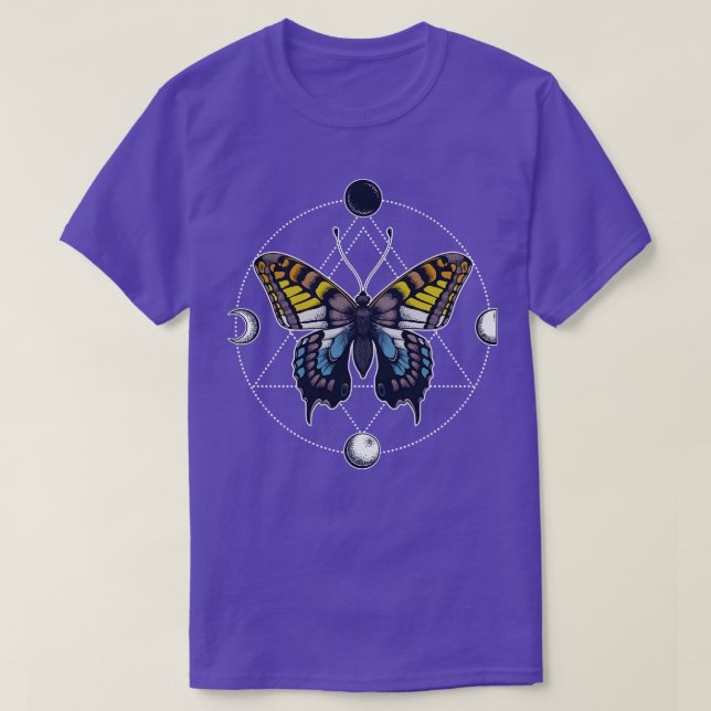 Camiseta Aroace Butterfly (Frente do Design)