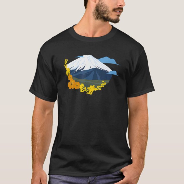 Camiseta Aroace Mountain LGBT Aro Pride Ace Aromântico Asex (Frente)