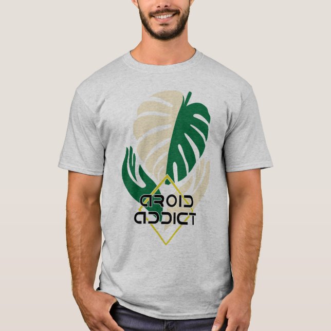 Camiseta Aroid Addict Plantas Monstera (Frente)