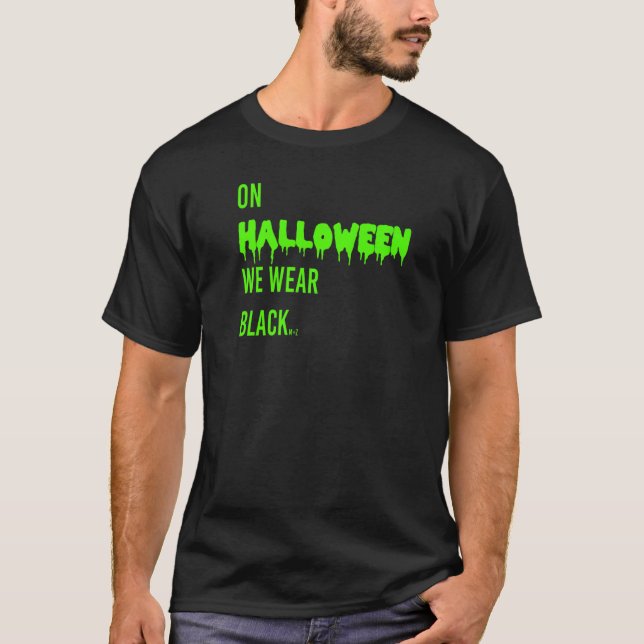 Camiseta Aroma de Halloween (Frente)