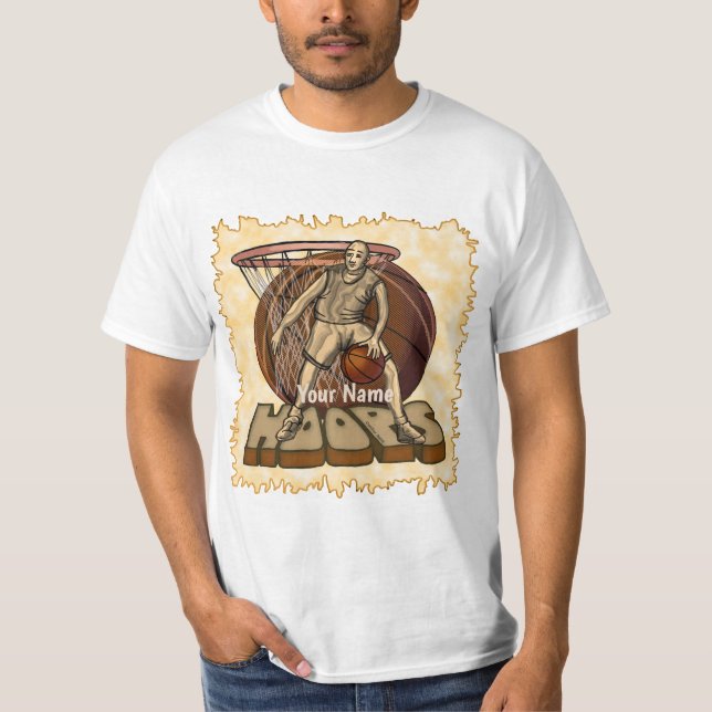 Camiseta Aros de Basquete  (Frente)
