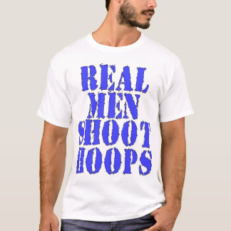 Camiseta Aros reais do tiro dos homens