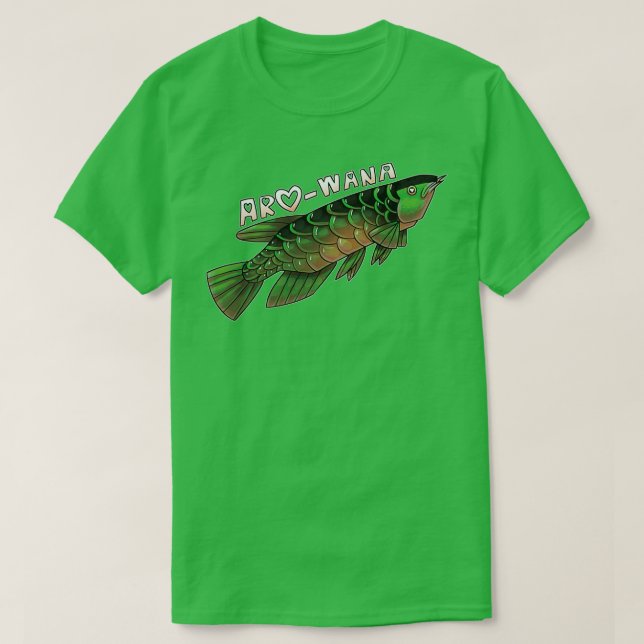 Camiseta Arowana (Frente do Design)