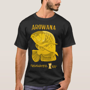 Camiseta Arowana Dourada Rei de Água Doce