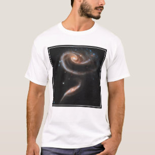 Camiseta Arp 273 Interagindo Galáxias Em Andromeda.