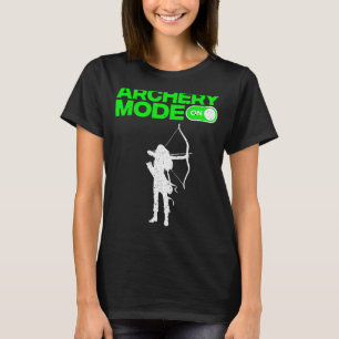 Camiseta Arqueação Engraçada Para Crianças Homens Mulheres