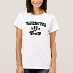 Camiseta Arqueada Estilo Original de Vancouver