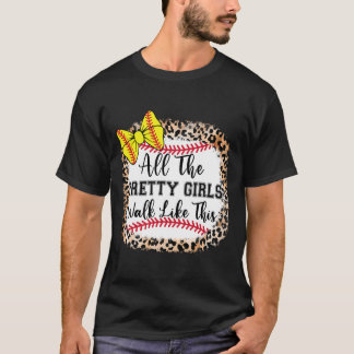 Camiseta Arquear suavemente todas as garotas bonitas andam