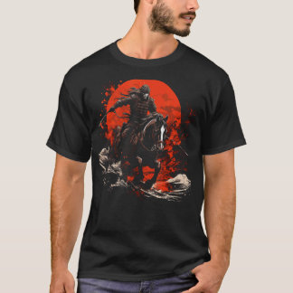 Camiseta Arquearia a Cavalo Yabusame Samurai Japão A