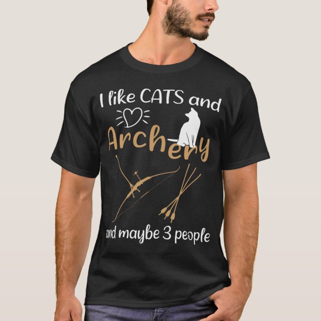 Camiseta Arquearia Humorística (Frente)