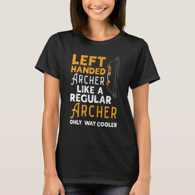 Camiseta Arqueiro Da Esquerda Como Um Arqueiro Regular Apen (Frente)