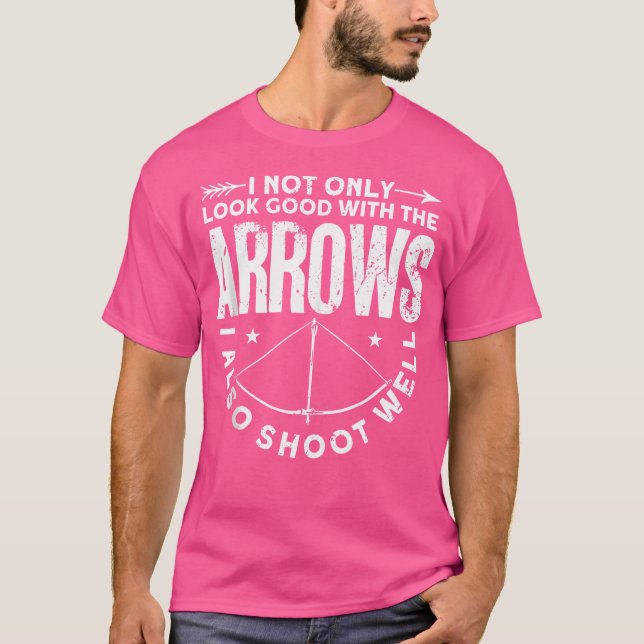 Camiseta Arqueiro de Arcos Engraçado Archer (Frente)